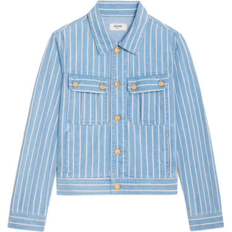 CELINE Denim Jacket Women's Blue