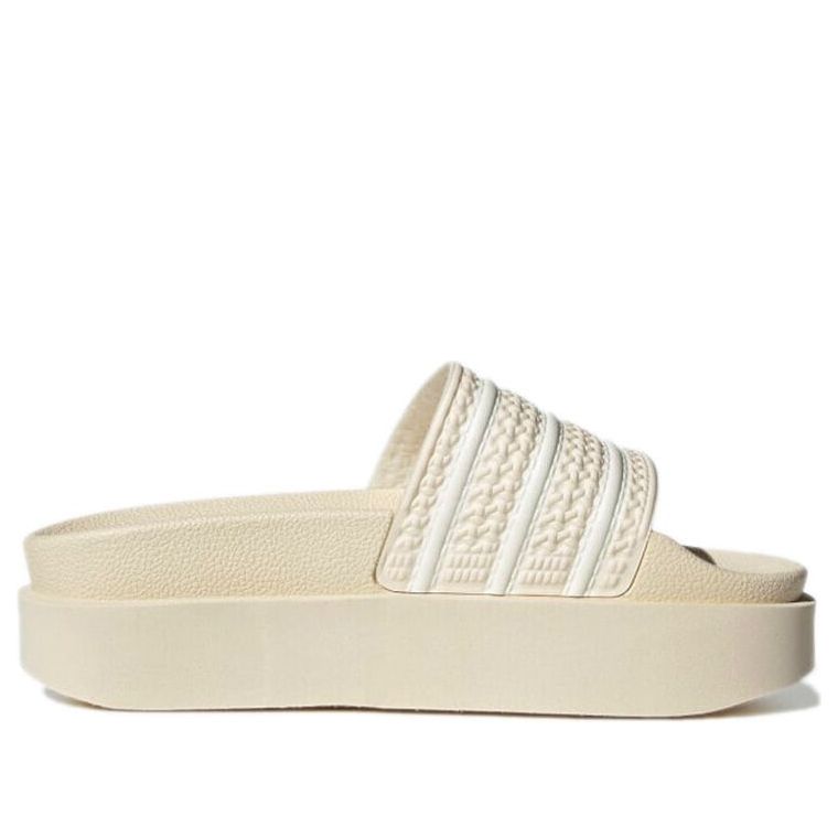 (WMNS) adidas Originals Adilette Bonega Slippers 'Beige White' GZ4328