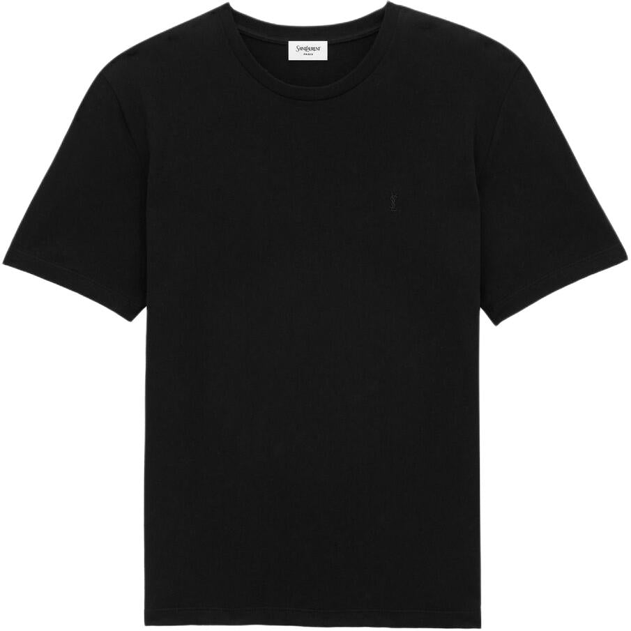 SAINT LAURENT Cassandre Crewneck T Shirt