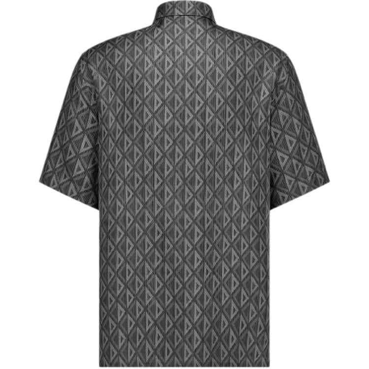 DIOR Shirt Men's Black Gray Color