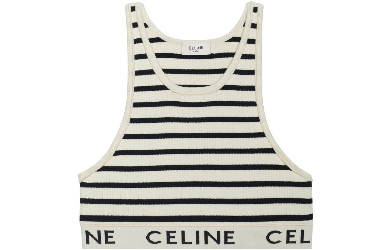 CELINE Bra In Athletic Knit