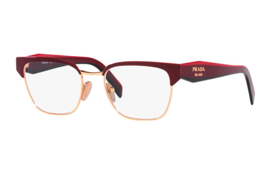 PRADA Eyeglass Frames Women's Red