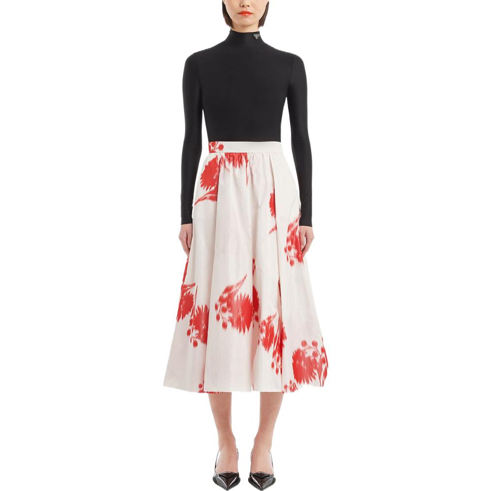 PRADA Casual Long Skirts Women's Multicolor