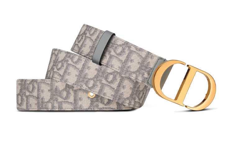 DIOR 30 Montaigne Oblique Print, Belt, Width 3.5cm Women's