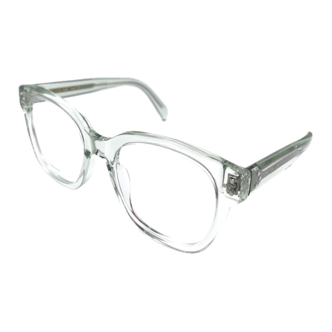 CELINE Acetyl Square Eyeglass Frames Women's Transparent