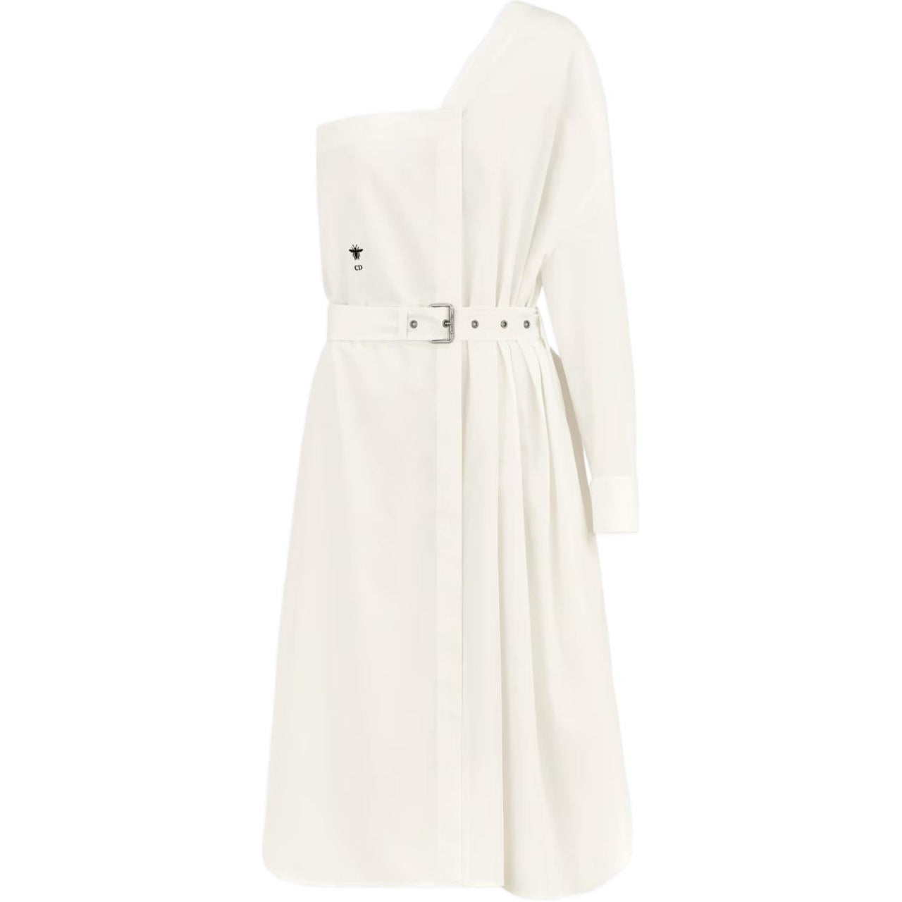 DIOR Long Sleeved Dress Women's White