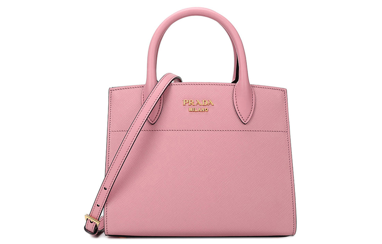 PRADA Cow Leather One Shoulder Handbags Regular Women's Pink