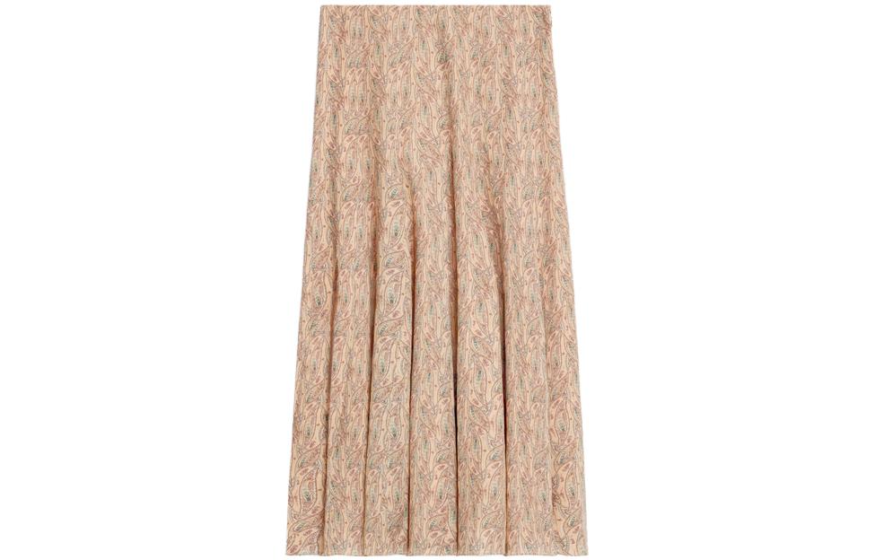 CELINE Casual Long Skirts Women's Orange