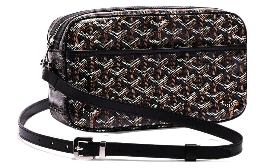 GOYARD Cap-Vert Canvas With Leather Messenger Bag Camera Bags Shoulder Bag Crossbody Bag Small Size Unisex 11 Colors