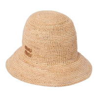 MIU MIU Subject To Official Website Bucket Hats Women's Beige