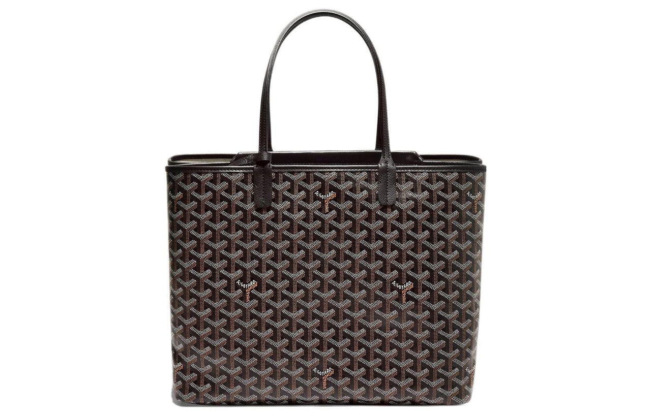 GOYARD Isabelle Canvas With Leather Tote One Shoulder Handbag Small Size Women's 11 Colors