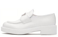 PRADA Leather Loafers 'White' Women's
