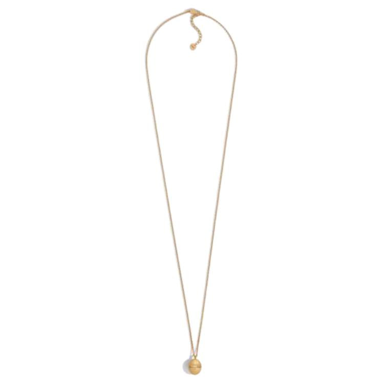 DIOR Gold Plated Necklaces Women's Gold