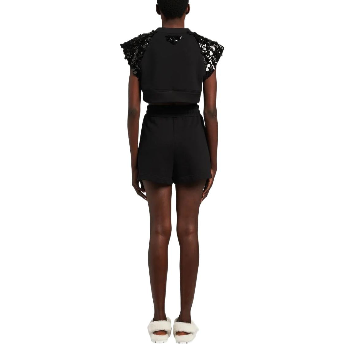 PRADA Crop Tops Women's Black