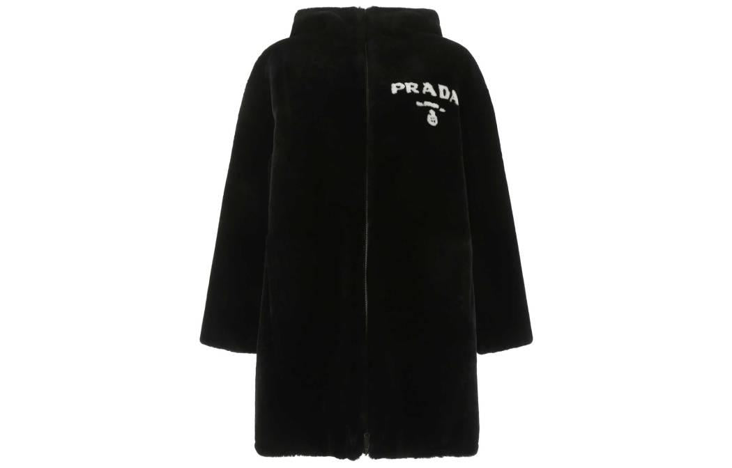PRADA Coats Women's Black