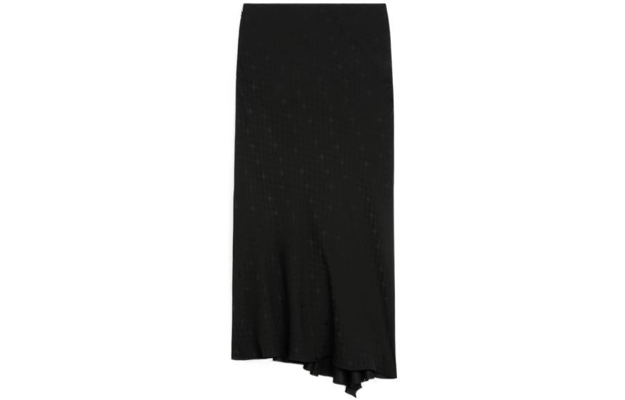 CELINE Casual Long Skirt Women's Black