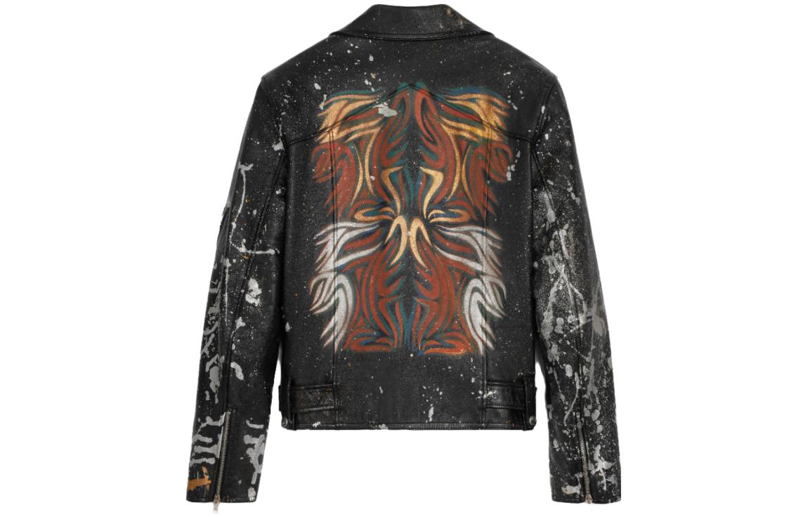 CELINE FW23 Leather Jacket Coat Men's Black