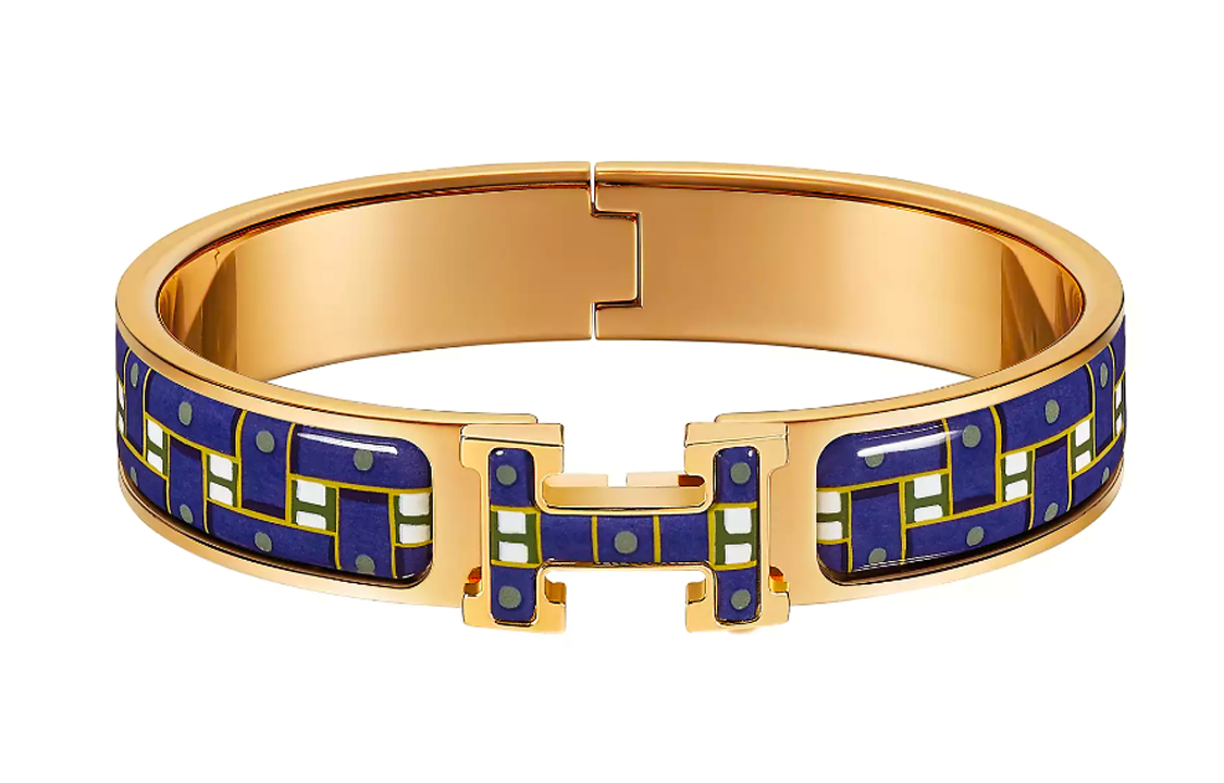 HERMES Bangles Women's Blue