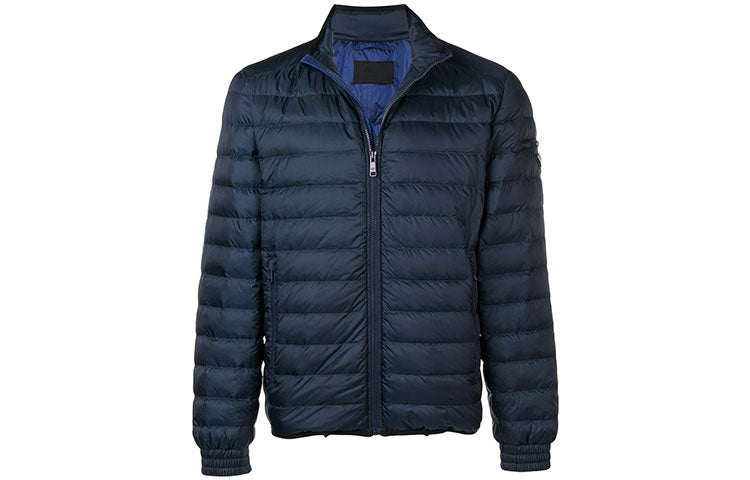 PRADA Down Jacket Men's Dark Blue