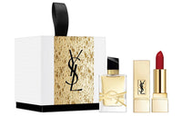 SAINT LAURENT Water Of Freedom Perfume Sets Eau De Parfum Miniature Swatches 7.5ml Perfume+1.3g Lipstick