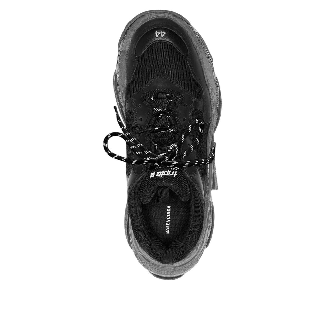 Balenciaga Triple S Clear Sole 'Black' 541624W2FB11000