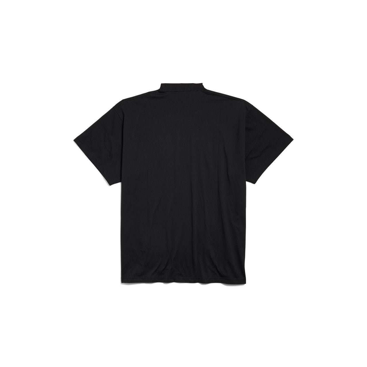 (WMNS) Balenciaga Paris Strass T-shirt Oversized 'Black' 787349TRVL51000