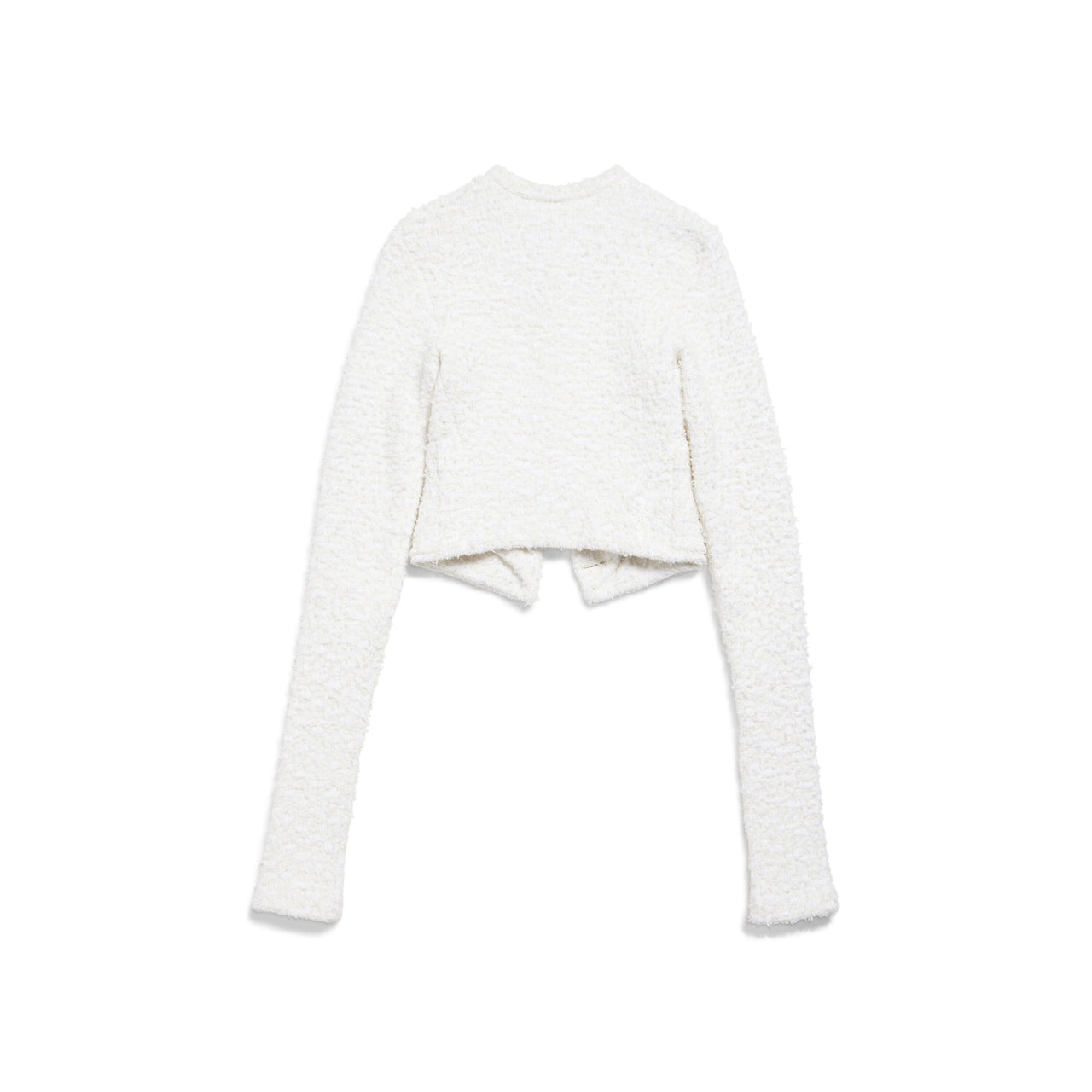 (WMNS) Balenciaga Cropped Cardigan 'White' 793604T33289000