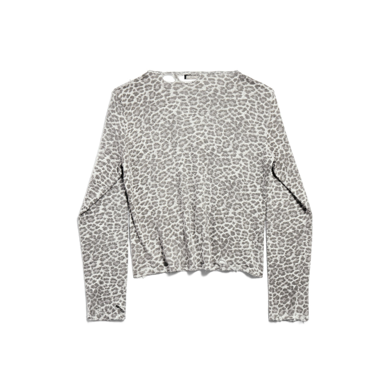 Balenciaga Leopard Sweater 'Brown' 793653T33322135