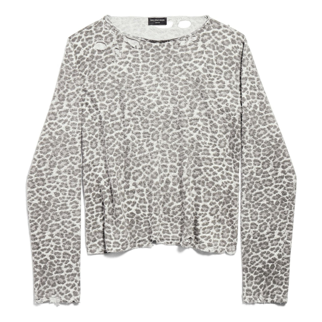 Balenciaga Leopard Sweater 'Brown' 793653T33322135