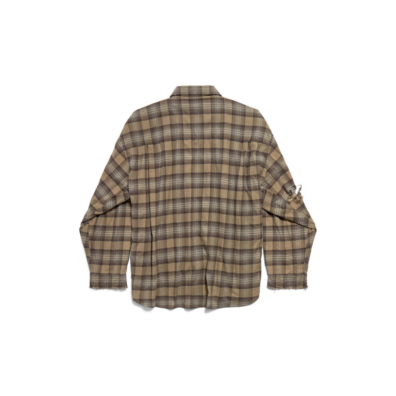 Balenciaga Paris Liberty Layered Shirt Oversized 'Dark Green' 794656TQM202880