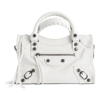 (WMNS) Balenciaga Le City Mini Bag 'Optic White' 8063952ABEK9104
