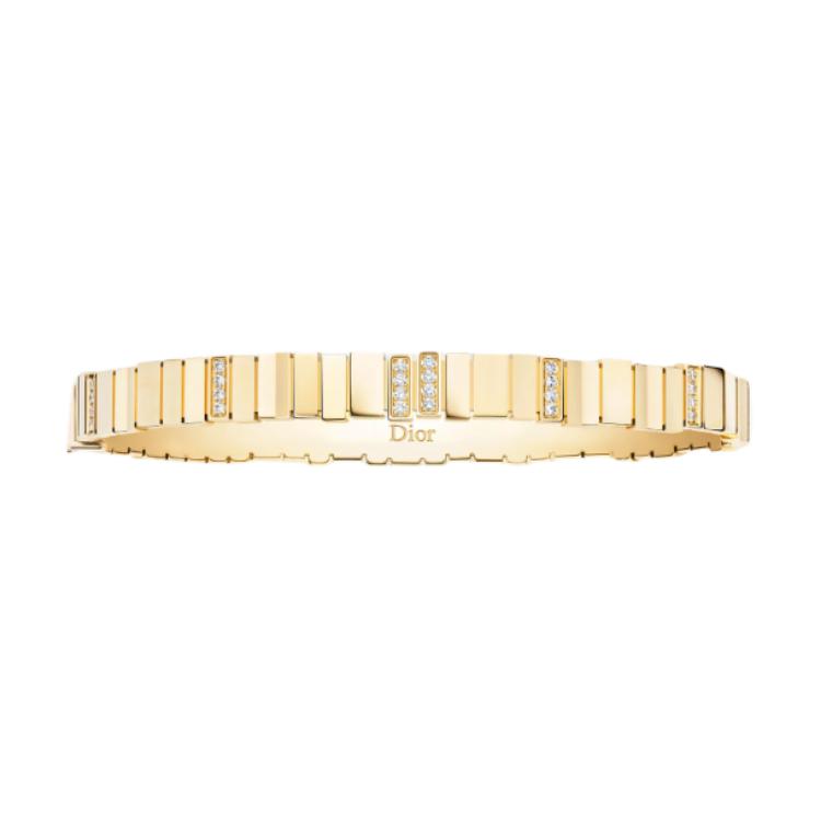 DIOR 18K Gold Bangles Unisex Gold