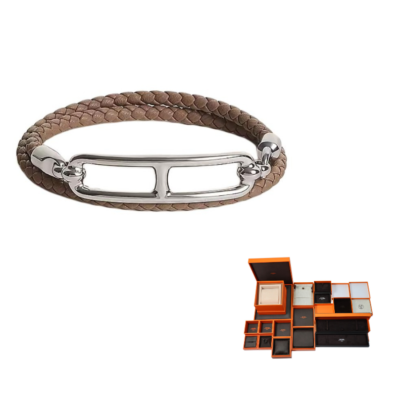 HERMES - Wristbands Women's Brown
