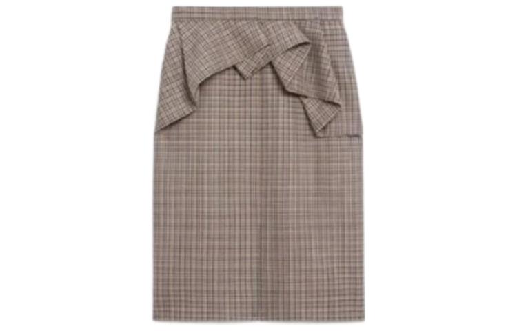 CELINE Casual Short Skirts Women's Khaki