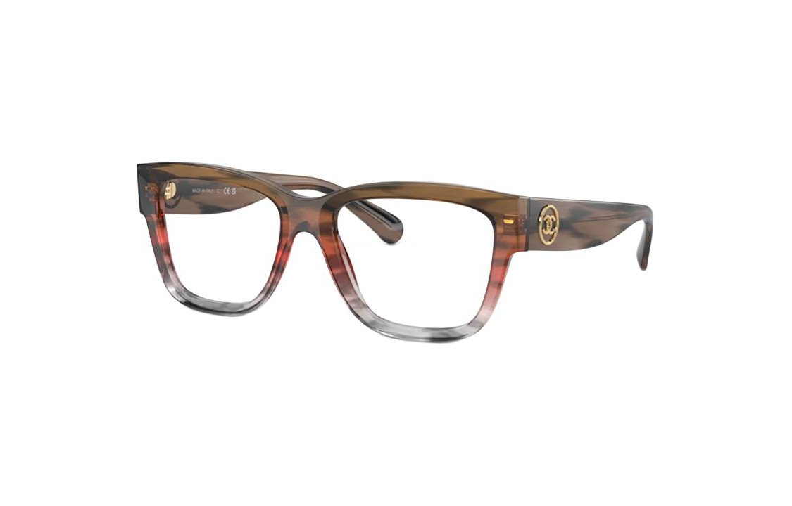 CHANEL - Square Eyeglass Frames Women's Tortoiseshell