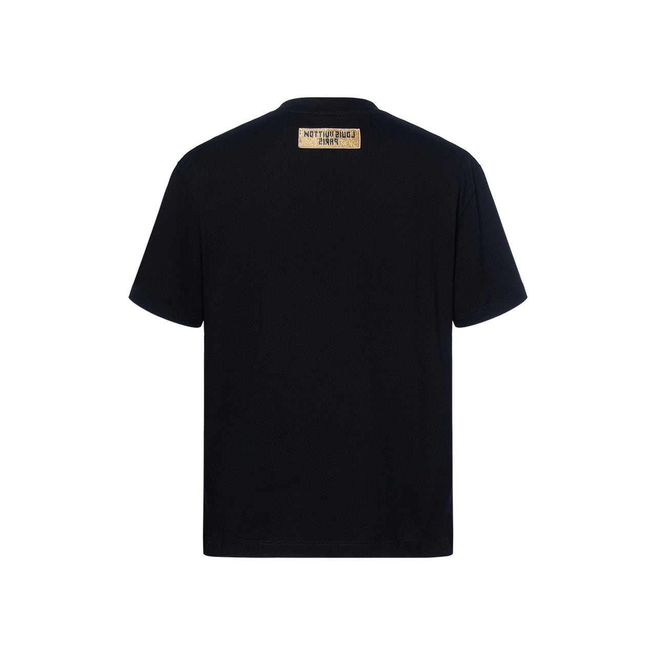 LOUIS VUITTON Bead Embroidered Cotton T shirt