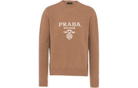 PRADA Logo intarsia Cashmere wool Jumper