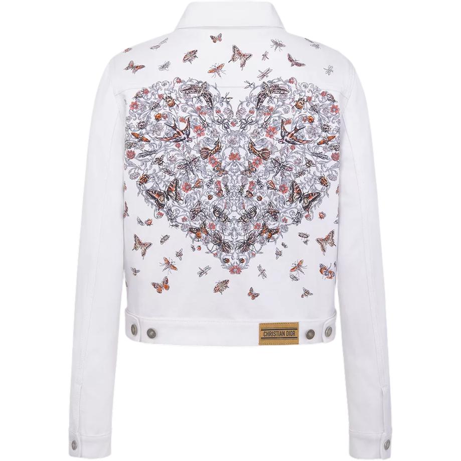 DIOR Denim Jacket Women's White