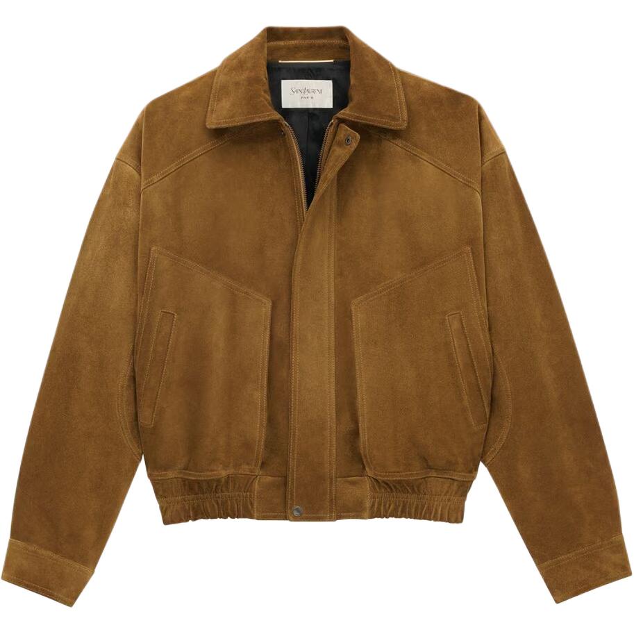 SAINT LAURENT Jackets & Coats Women's Brown