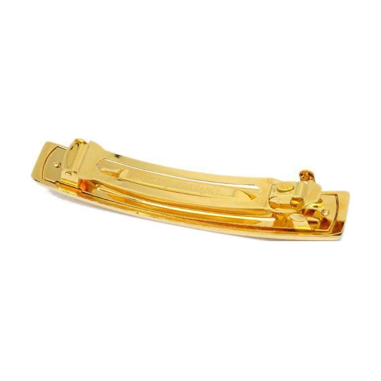 CHANEL 1997 Logo Hair Clip