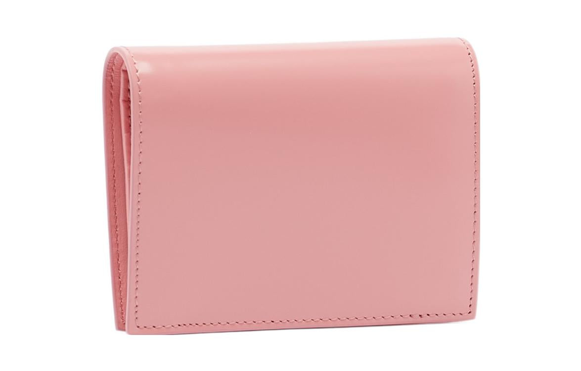 PRADA Calfskin Wallet Small Size Women's Pink