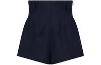 PRADA High Waist Flared Shorts