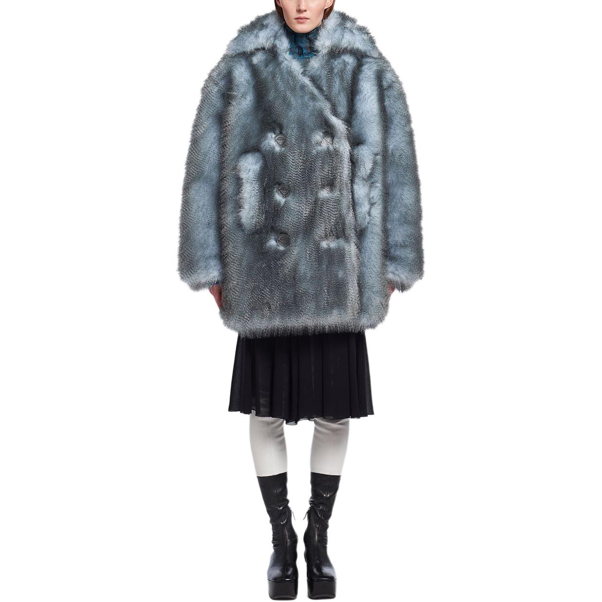 PRADA Coats Women's Gray