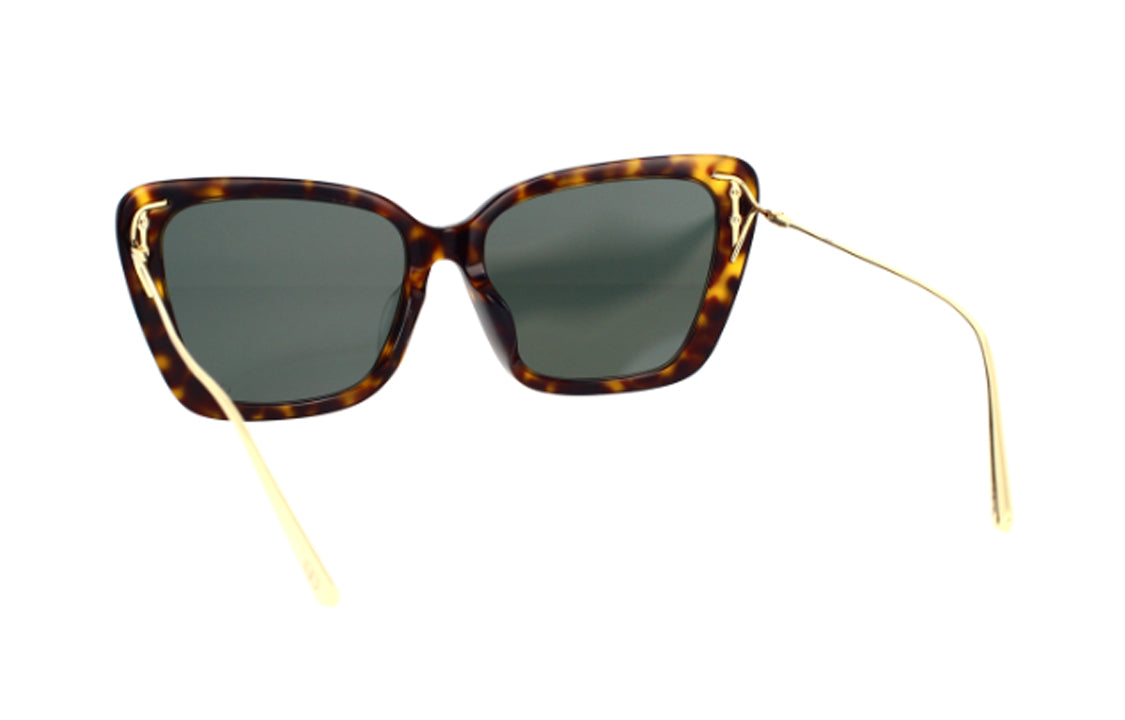 DIOR Acetate Metal Butterfly Sunglasses Women's Tortoiseshell