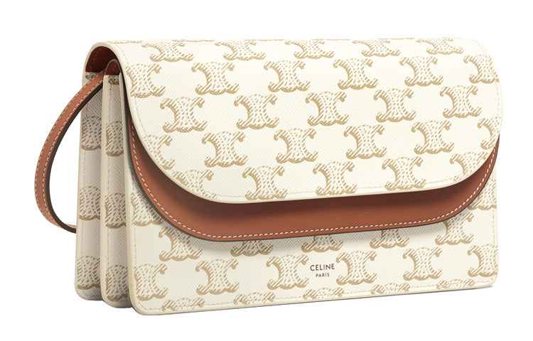 CELINE CANVAS Shoulder Bags