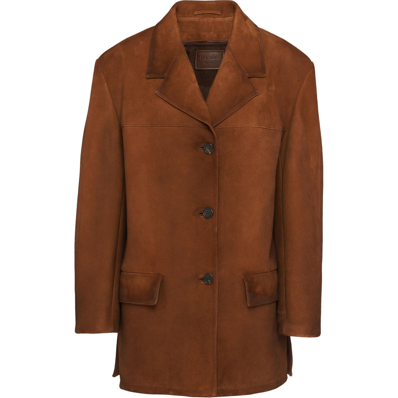 PRADA Business Suit Coat Women's Caramel Brown