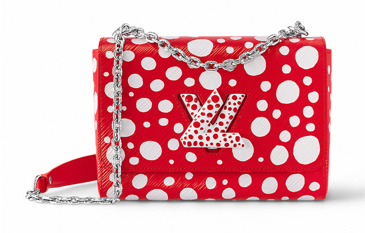 LOUIS VUITTON X Yayoi Kusama Twist Mm Red/White