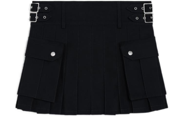 CELINE Casual Short Skirts Women's Black