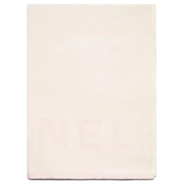CHANEL - Knit Scarves Unisex Beige