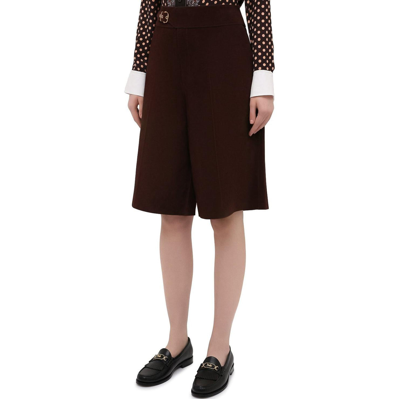 CELINE Casual Shorts Women's Chocolate